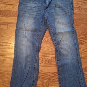 Express Men's Straight Blue Jeans